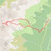 Trace GPS Brèche de Roche Fendue, itinéraire, parcours