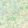 Trace GPS Saint Marcel en Dombes - Rignieux le Franc, itinéraire, parcours