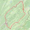 Trace GPS Sur les traces du Tour - Lamoura, itinéraire, parcours