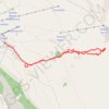 Trace GPS Sous le Pic de Château Renard, itinéraire, parcours
