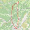 Trace GPS Autour du chateau de Crau, itinéraire, parcours