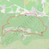 Trace GPS Mont Liausson (535m) – Vue sur le lac du Salagou boucle au départ de Liausson, itinéraire, parcours