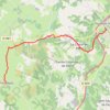 Trace GPS De Aumont-Aubrac à Prinsuejols, itinéraire, parcours