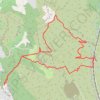 Trace GPS Plateau de Vitrolles, itinéraire, parcours