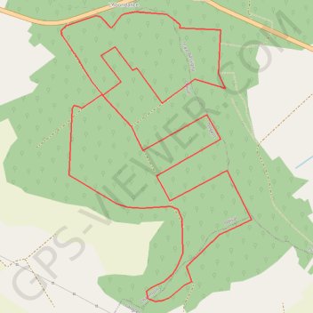 Trace GPS Nogent Mont Roussel, itinéraire, parcours