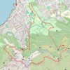 Trace GPS Parc Montredon Pastré - Massif de Marseilleveyre, itinéraire, parcours