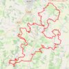 Trace GPS 2016-10-09 09-28 rando, itinéraire, parcours