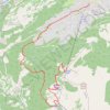 Trace GPS Randonnée Mélèzes de Balavaux, itinéraire, parcours