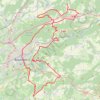 Trace GPS Balade vers Venise - Saône, itinéraire, parcours