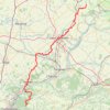 Trace GPS GR655 Randonnée de Saint Martin-Rivière (Aisne) à Saint Crépin-aux-Bois (Oise), itinéraire, parcours