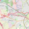 Trace GPS Thillois -> Reims (5,4 km), itinéraire, parcours