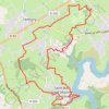 Trace GPS Les Gorges de la Loire et la Gorge du Lourdon - Villerest-Champlong, itinéraire, parcours