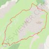Trace GPS Col du Sabot par le col de Couard, itinéraire, parcours