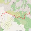 Trace GPS Rocher de Roquebrune - Les 3 Croix, itinéraire, parcours