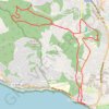 Trace GPS La Maunière - l'Almanarre - HYERES - 83, itinéraire, parcours