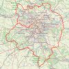 Trace GPS GR1 Tour de Paris (Tracé complet) (2020), itinéraire, parcours