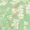Trace GPS En passant par le Tombeau du Géant, itinéraire, parcours
