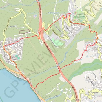 Trace GPS Saint-Leu - Boucle Pointe des Châteaux - Cayenne, itinéraire, parcours