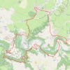 Trace GPS Druelle - Agnac - Castan - Ampiac, itinéraire, parcours
