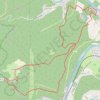 Trace GPS Mellier-Fontaine - Bogny sur Meuse, itinéraire, parcours