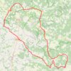 Trace GPS Randodédon-82km-16543799, itinéraire, parcours