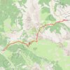 Trace GPS Queyras-Viso Étape 01 : Ceillac - Saint-Véran (direct), itinéraire, parcours