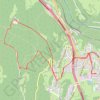 Trace GPS Châtillon-en-Michaille - Surges - Sentier botanique d'Ardon, itinéraire, parcours