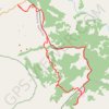 Trace GPS La nigra des Bardenas, itinéraire, parcours