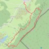 Trace GPS Le sentier des roches Champion et Bernard - Doubs, itinéraire, parcours