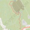 Trace GPS Sentier du vallon de la Bayle, itinéraire, parcours
