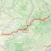 Trace GPS [Itinéraire] GR736® Gorges et Vallée du Tarn, itinéraire, parcours