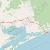Trace GPS Bairnsdale - Lakes Entrance, itinéraire, parcours