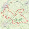 Trace GPS 3. Ethias Challenge Vlaamse Ardennen 11 07 2021 - 75km, itinéraire, parcours