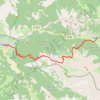 Trace GPS Queyras - Ceillac - Guillestre, itinéraire, parcours