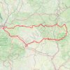 Trace GPS Cyclocamping en Aquitaine, itinéraire, parcours