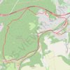 Trace GPS Autour d'Hombourg-Haut, itinéraire, parcours