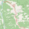 Trace GPS Elbow River - Forgetmenot Ridge - Forgetmenot Mountain, itinéraire, parcours