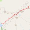 Trace GPS Refuge de Tighjettu, itinéraire, parcours