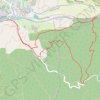 Trace GPS Gréoux les Bains - L'ubac du Verdon, itinéraire, parcours