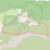 Trace GPS 2021 05 28 - gréolières les neiges du cheiron à la croix de verse, itinéraire, parcours