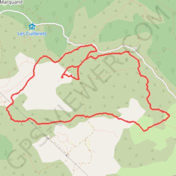 Trace GPS L'Éléphant de pierre du plateau de Siou-Blanc - Signes, itinéraire, parcours