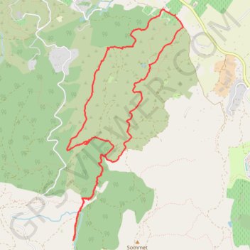 Trace GPS Roquebrune - Circuit Mimosas, itinéraire, parcours