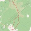 Trace GPS Covaleda-Pico Urbión, itinéraire, parcours