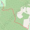 Trace GPS Ammonite Falls, itinéraire, parcours