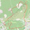 Trace GPS Sortie Belgentier par les barres de Cuers, itinéraire, parcours