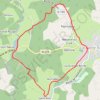 Trace GPS Lacapelle-Biron, le circuit Bernard Palissy - Pays de la vallée du Lot, itinéraire, parcours
