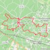 Trace GPS Autour de Saint Emilion, itinéraire, parcours