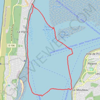 Trace GPS SailFreeGps_2024-04-07_12-04-06, itinéraire, parcours