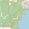 Trace GPS Forêt Janas, itinéraire, parcours