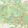 Trace GPS Pousterle - Tour des têtes - Plateau d'oreac - Narreyroux, itinéraire, parcours